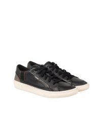 Geox Sneakersy "Warley" | U946HF 00043 | Mężczyzna | Czarny, Brązowy. Brązowe buty sportowe casual Geox, bez wzorów, ze skóry, bez zapięcia. W wyprzedaży za 319.00 zł.