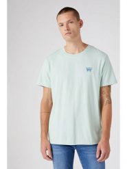 Wrangler Koszulka w kolorze miętowym rozmiar: XL. Niebieskie bezrękawniki Wrangler, xl, bez wzorów, z bawełny, bez kołnierzyka, bez ramiączek. Za 118.84 zł.