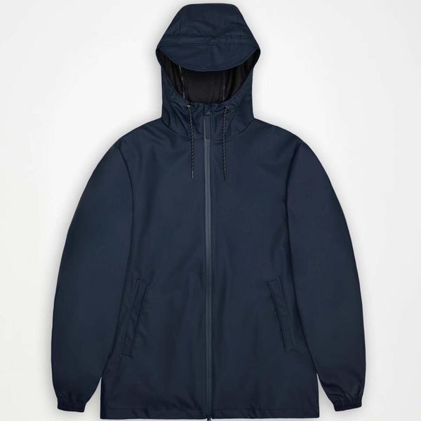Kurtka RAINS 18370R Niebieski. Niebieskie kurtki Rains, m, bez wzorów, z materiału, bez kaptura. Za 320.99 zł.