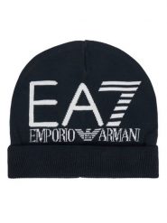 EA7 Emporio Armani Czapka 7X000006 AF11994 MB005 Niebieski. Niebieskie czapki zimowe EA7 Emporio Armani, bez wzorów. Za 149.99 zł.