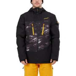 Kurtka narciarska męska Fundango Privet Allmountain. Czarne kurtki narciarskie i snowboardowe Fundango, l, bez wzorów, narciarskie. W wyprzedaży za 639.99 zł.