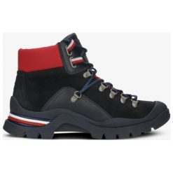 Tommy Hilfiger Corporate Outdoor Boot buty męskie, granatowy, rozmiar 45. Niebieskie trekkingi Tommy Hilfiger, bez wzorów, bez zapięcia. Za 649.99 zł.