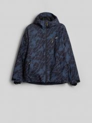 4F Kurtka narciarska membrana 8000 męska - granatowa XL. Niebieskie kurtki narciarskie i snowboardowe 4F, m, bez wzorów, narciarskie. Za 599.99 zł.