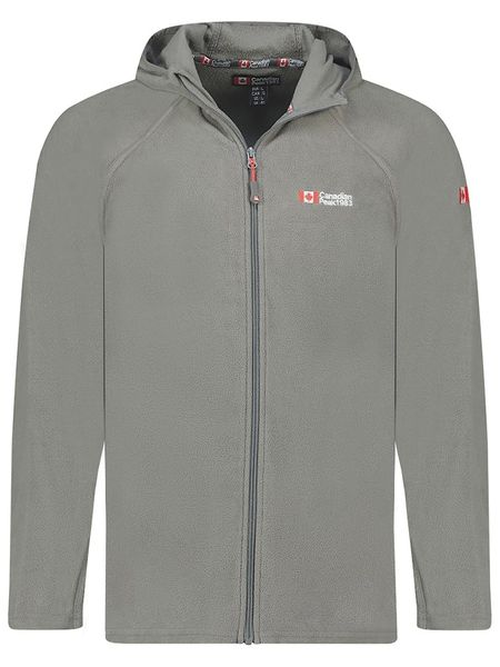 Canadian Peak Kurtka polarowa w kolorze szarym rozmiar: L. Szare kurtki Canadian Peak, l, bez wzorów, z polaru, bez kaptura. Za 79.21 zł.
