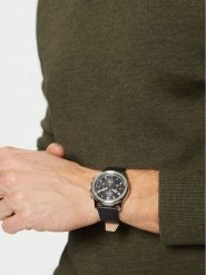 Tommy Hilfiger Zegarek 1710624 Czarny. Czarne, analogowe zegarki Tommy Hilfiger. Za 619.99 zł.