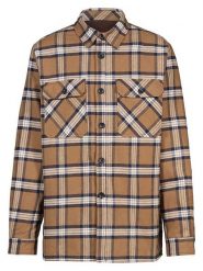 Herrlicher Koszula "Hank" w kolorze jasnobrązowym rozmiar: M. Brązowe koszule Herrlicher, m, bez wzorów, z bawełny, bez kołnierzyka, bez ramiączek. Za 208.99 zł.