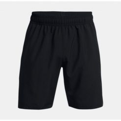 Szorty Under Armour Tech™ Woven Wordmark. Czarne krótkie spodenki sportowe Under Armour, m, bez wzorów, z materiału. Za 224.99 zł.