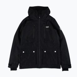 Kurtka snowboardowa męska Colourwear Falk Jacket 2.0. Czarne kurtki Colourwear, na zimę, m, bez wzorów, z materiału, bez kaptura. Za 989.99 zł.