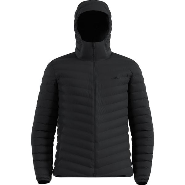 Kurtka puchowa Odlo Jacket insulated X-ALP PACKABLE DOWN. Czarne kurtki ODLO, bez wzorów, z puchu, bez kaptura. Za 1,169.99 zł.