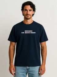 WOOOP Koszulka "Living My Best Life" w kolorze granatowym rozmiar: L. Niebieskie bezrękawniki Wooop, l, bez wzorów, z bawełny, bez kołnierzyka, bez ramiączek. Za 74.11 zł.