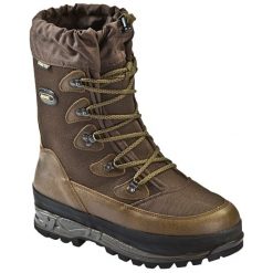 Buty zimowe męskie MEINDL Nordkap PRO GTX, z membraną Gore-Tex. Brązowe buty trekkingowe MEINDL, na zimę, bez wzorów, z gore-texu, bez zapięcia. Za 2,117.00 zł.