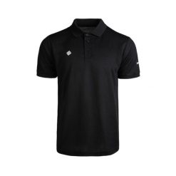 Koszulka polo PALERMO, oddychająca i szybkoschnąca techniczna koszulka polo do u. Czarne koszulki polo Izas, m, bez wzorów, z materiału, bez kołnierzyka, bez ramiączek. W wyprzedaży za 121.70 zł.