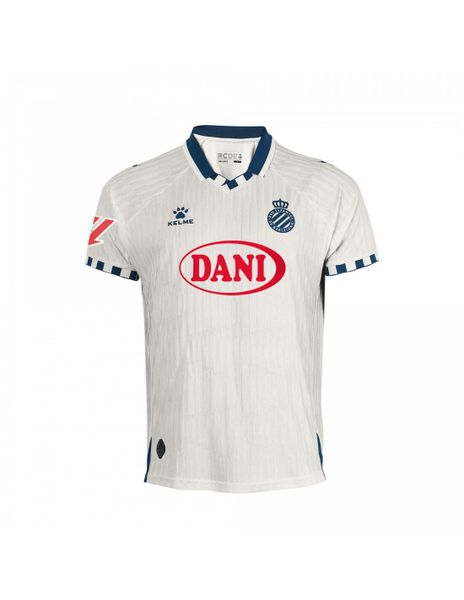 Kelme Camiseta Rcd Espanyol 2ª Equipación 25-26 Beige Unisex. Brązowe bielizna termoaktywna Kelme, m, bez wzorów, bez ramiączek, do piłki nożnej. Za 344.50 zł.