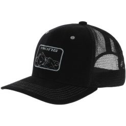 Czapka z daszkiem męska Viking Track. Czarne czapki z daszkiem Viking, bez wzorów. Za 99.90 zł.