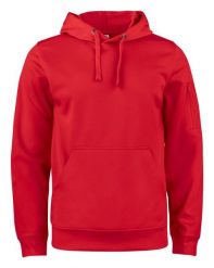 Clique Basic Active bluza z kapturem z poliestru – red. Czerwone bluzy z kapturem CLIQUE, s, bez wzorów, z poliesteru, z kapturem. Za 189.08 zł.