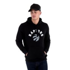 Bluza z kapturem Toronto Raptors NBA. Czarne bluzy New Era, m, bez wzorów, z kapturem. Za 294.50 zł.