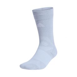 Skarpety adidas Football Crew Performance Cushioned. Niebieskie skarpety Adidas, bez wzorów, z materiału. Za 58.99 zł.