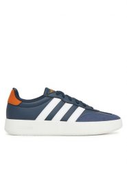 Adidas Sneakersy Barreda JI2310 Granatowy. Niebieskie buty sportowe casual Adidas, bez wzorów, ze skóry, bez zapięcia. Za 179.99 zł.