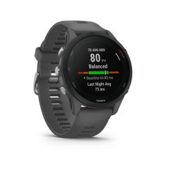 Zegarek z GPS Garmin Forerunner 255. Szare zegarki GARMIN, plastikowe. Za 999.99 zł.
