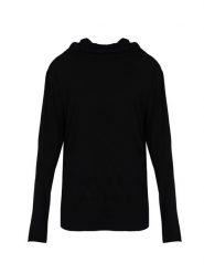 La Haine Inside Us Sweter | LM276 | Mężczyzna | Czarny. Czarne golfy La Haine Inside Us, l, bez wzorów, z bawełny, bez ramiączek. W wyprzedaży za 399.00 zł.