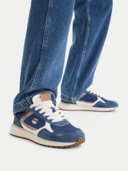 G-Star Raw Sneakersy EO-XAVI-01 Niebieski. Niebieskie buty sportowe casual G-Star, bez wzorów, z materiału, bez zapięcia. Za 165.99 zł.