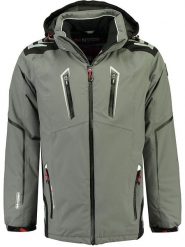 Geographical Norway Kurtka narciarska "Warning" w kolorze szarym rozmiar: 3XL. Szare kurtki narciarskie i snowboardowe Geographical Norway, s, bez wzorów, narciarskie. Za 265.39 zł.