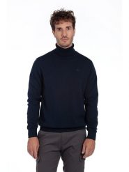 The Time of Bocha Golf w kolorze granatowym rozmiar: XL. Niebieskie golfy The Time of Bocha, xl, bez wzorów, z bawełny, bez ramiączek. Za 130.99 zł.