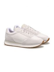 LLOYD Skórzane sneakersy w kolorze kremowo-białym rozmiar: 47. Białe buty sportowe casual Lloyd, bez wzorów, bez zapięcia. Za 329.42 zł.