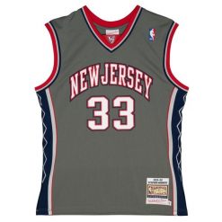 Koszulka Nba New Jersey Nets Stephon Marbury. Szare t-shirty sportowe Mitchell & Ness, bez wzorów, z jersey, bez ramiączek, do koszykówki. Za 1,194.50 zł.