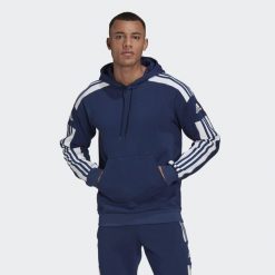 Squadra 21 Sweat Hoodie. Niebieskie bluzy Adidas, s, bez wzorów, bez kaptura. Za 158.08 zł.