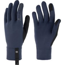 Rękawiczki thermonet. Czarne rękawiczki Buff, bez wzorów, z elastanu. Za 103.99 zł.