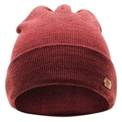 Zimowa Czapka Unisex Dla Dorosłych Seine. Czerwone czapki zimowe IGUANA, bez wzorów. Za 71.99 zł.