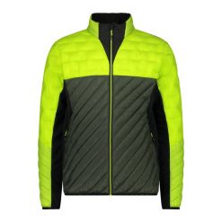 Kurtka puchowa CMP Unlimitech. Zielone kurtki CMP, bez wzorów, z puchu, bez kaptura. Za 640.35 zł.