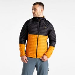 Kurtka turystyczna hybrydowa męska Descending. Czarne kurtki narciarskie i snowboardowe Dare 2B, m, bez wzorów, z tkaniny, narciarskie. W wyprzedaży za 429.99 zł.