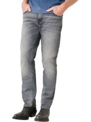 Timezone Dżinsy "Eduardo" - Slim fit - w kolorze jasnoszarym rozmiar: W34/L30. Szare jeansy Timezone, l. Za 152.26 zł.