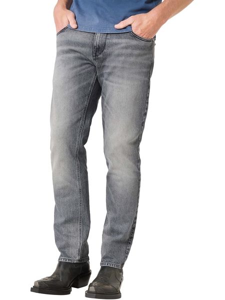 Timezone Dżinsy "Eduardo" - Slim fit - w kolorze jasnoszarym rozmiar: W30/L30. Szare jeansy Timezone, l. Za 139.95 zł.