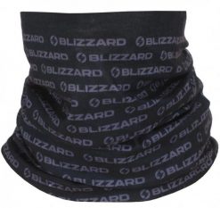 Bandana chusta komin wielofunkcyjny Blizzard Tube. Czarne szaliki BLIZZARD, bez wzorów, z materiału. Za 24.00 zł.