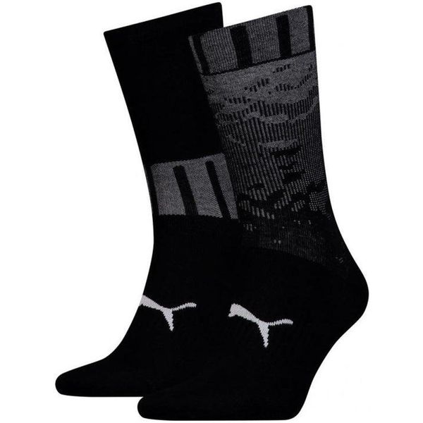 Skarpety Puma Sock 2 szt. Czarne skarpetki 43-46. Czarne skarpetki sportowe Puma, bez wzorów, z bawełny. Za 124.99 zł.