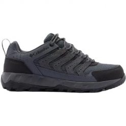 Buty trekkingowe męskie Columbia Strata Trail. Szare buty turystyczne Columbia, bez wzorów, z materiału, bez zapięcia, trekkingowe. Za 424.00 zł.
