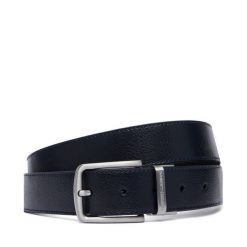 Pasek Emporio Armani. Niebieskie paski Emporio Armani, bez wzorów. Za 569.99 zł.