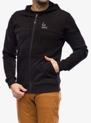 Bluza z kapturem męska Hannah Fezco Hoody. Czarne bluzy z kapturem Hannah, m, bez wzorów, z bawełny, z kapturem. Za 175.99 zł.