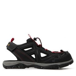 Sandały Regatta. Czarne sandały Regatta, bez zapięcia. Za 189.99 zł.