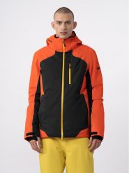 4F Kurtka narciarska 4FAW23TTJAM283 Czarny Regular Fit. Czarne kurtki narciarskie i snowboardowe 4F, m, bez wzorów, z syntetyku, narciarskie. Za 959.99 zł.
