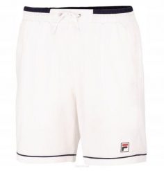 Spodenki tenisowe Fila Shorts Steve. Białe krótkie spodenki sportowe Fila, m, bez wzorów, z materiału. Za 153.99 zł.