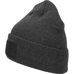 Czapka męska CAM212 - ciemny szary melanż. Czapki zimowe marki SOLOGNAC. Za 39.99 zł.