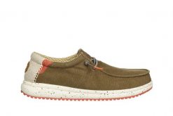 Półbuty Walk In Pitas Nias Camel 003312, Zielony, Materiał - 44. Zielone eleganckie półbuty Walk In Pitas, bez wzorów, z bawełny, bez obcasa, bez zapięcia. W wyprzedaży za 224.10 zł.