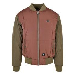 Kurtka puchowa Starter. Czerwone kurtki Starter, m, bez wzorów, z puchu, bez kaptura. Za 543.00 zł.