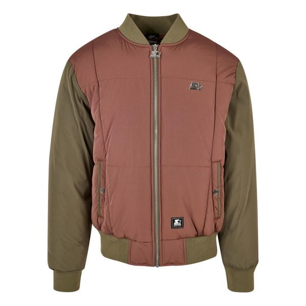 Kurtka puchowa Starter. Czerwone kurtki Starter, m, bez wzorów, z puchu, bez kaptura. Za 543.00 zł.