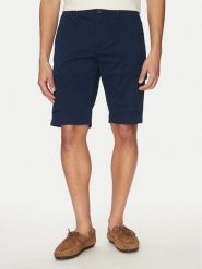 Tommy Hilfiger Szorty materiałowe John MW0MW31244 Granatowy Regular Fit. Niebieskie szorty Tommy Hilfiger, m, bez wzorów, z bawełny. Za 259.99 zł.