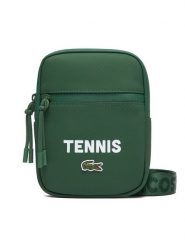 Lacoste Saszetka NH5289TX Zielony. Zielone torby na ramię LACOSTE, bez wzorów, ze skóry, bez dodatków. Za 455.99 zł.